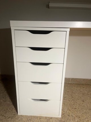Escritorio cajonera Ikea Lagkapten/Alex 100x60