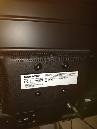 Televisor Daewoo Negro