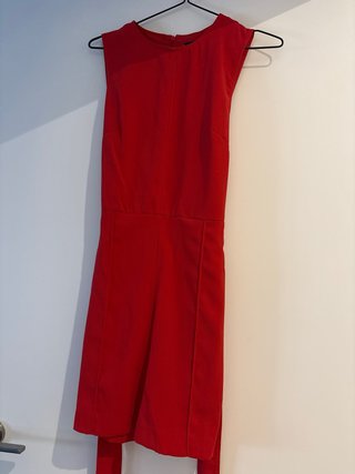 Mono corto rojo mujer