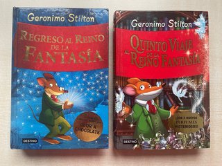 Libros Gerónimo Stilton Reino de la fantasía