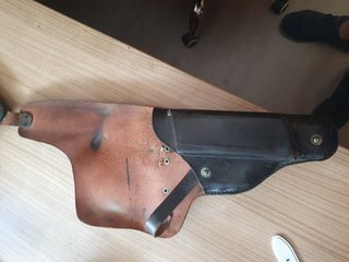 Funda de cuero para pistola