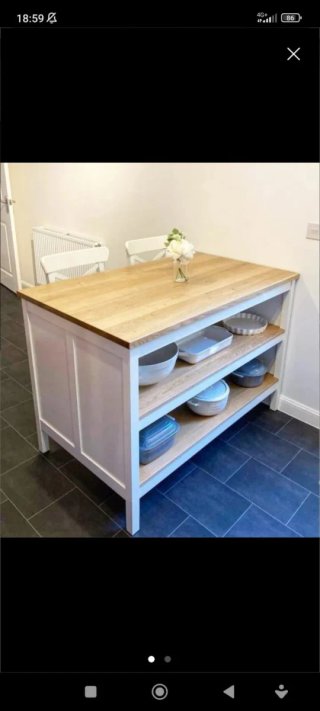 Isla de cocina IKEA TORNVIKEN