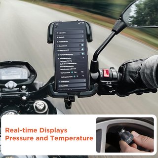 TPMS Moto Bluetooth 2 Sensores