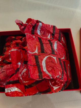 Bolso de hombro Carolina Herrera dorado