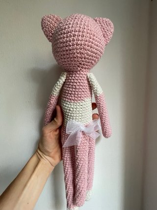 Gatto amigurumi uncinetto gambe lunghe