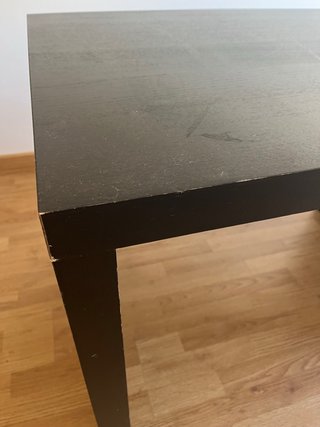 Mesa escritorio color wengue