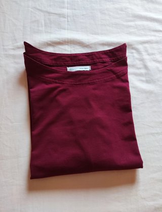Camiseta manga larga roja