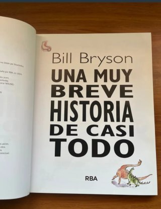 Libro una breve historia de todo