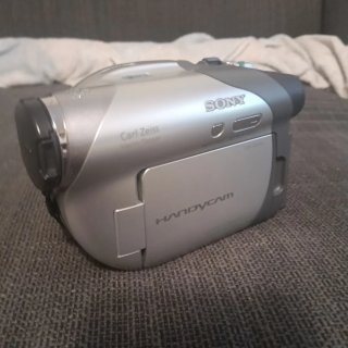 Videocámara Sony Handycam Plata