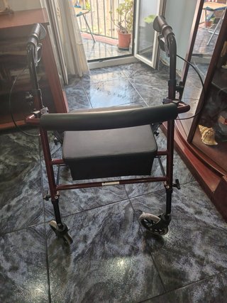 Andador Rollator Asiento Regulable Hi-Low