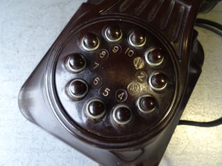 Telefono Antiguo Baquelita Marrón 5630-AVII