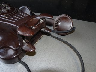 Telefono Antiguo Baquelita Marrón 5630-AVII
