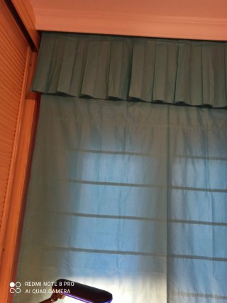 Cortinas Stor con Bandós Azul