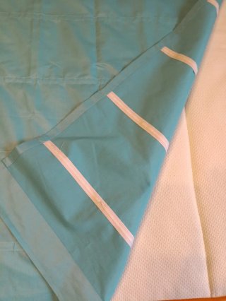 Cortinas Stor con Bandós Azul