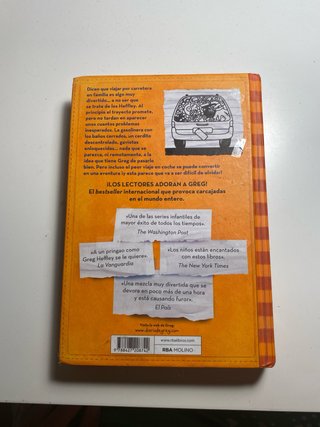 Diario de Greg 9. Carretera y manta