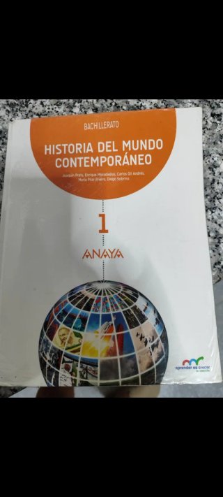 Libro de historia del mundo contemporáneo