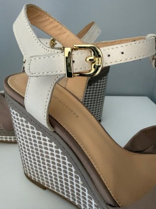Sandalias cuña Tommy Hilfiger mujer