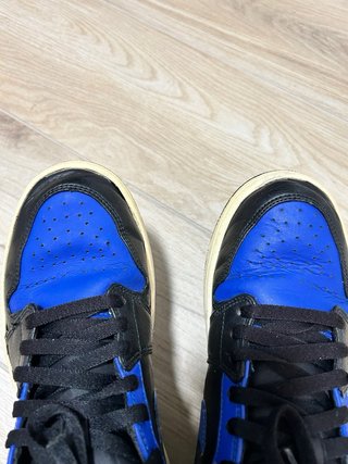 Scarpe Nike Air Jordan 1 Mid Royal Blue Black 42.5
