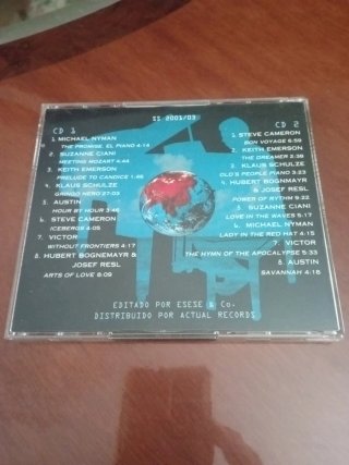 CD Pianos y Pianistas de la Nueva Era 2 CDs