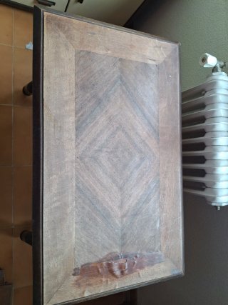Mesa Castellana Antigua Madera Rústica