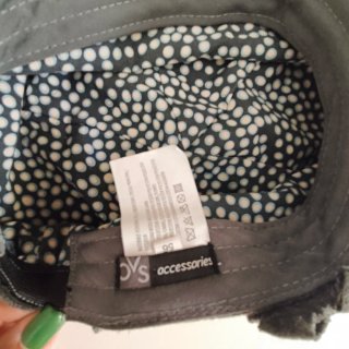 Berretto donna grigio con fiocco CM 56