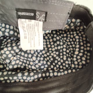Berretto donna grigio con fiocco CM 56