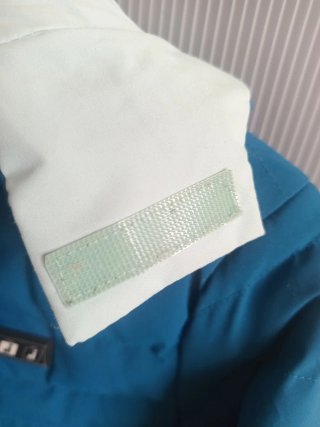 Cazadora Invierno Mujer Azul. Reversible
