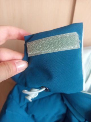 Cazadora Invierno Mujer Azul. Reversible