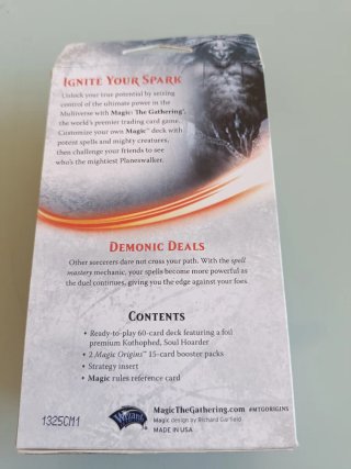 Magic Origins Intro Pack Demonical Deals BR EN