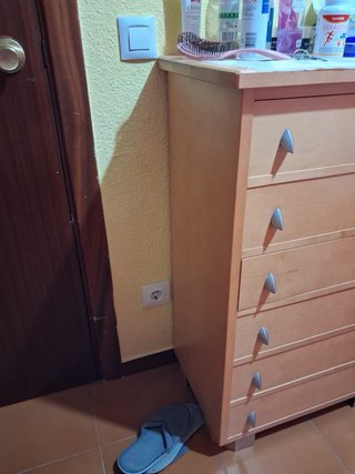 Cajonera de madera maciza 7 cajones