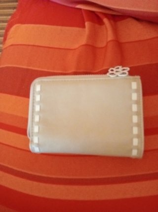 Cartera monedero PMZ beige