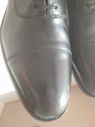 Zapatos Lottusse Oxford Lenox Piel Negro Talla 42