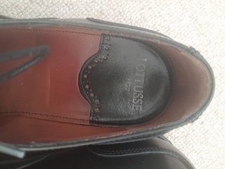 Zapatos Lottusse Oxford Lenox Piel Negro Talla 42
