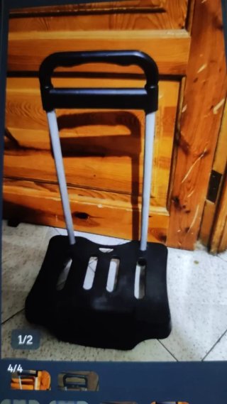 Carrito de mochila plegable