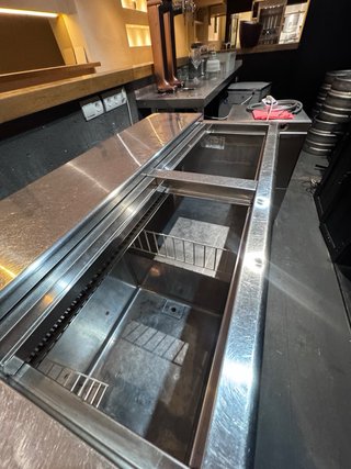 Nevera horizontal Infrico 4 puertas inox