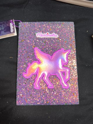 Cuaderno Martinelia Unicornio Brillante