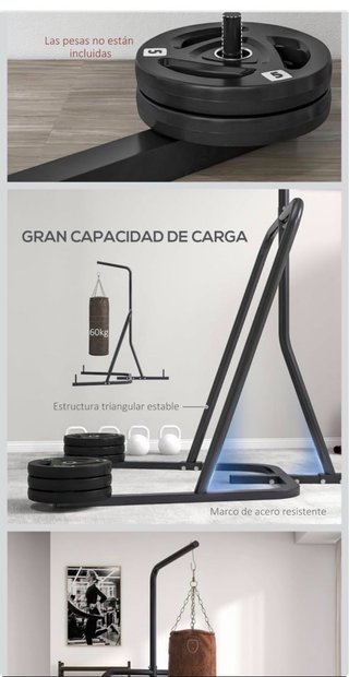 Soporte Saco Boxeo SPORTNOW