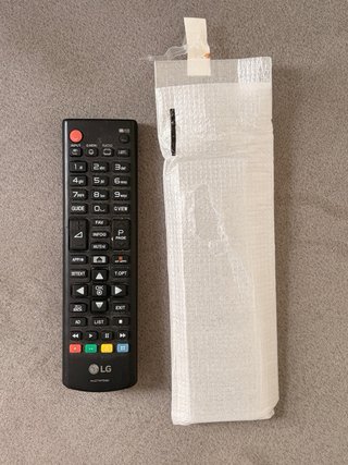 TV LG 43 blanca