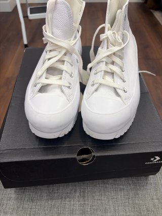 Botas Converse Piel Blancas Talla 38