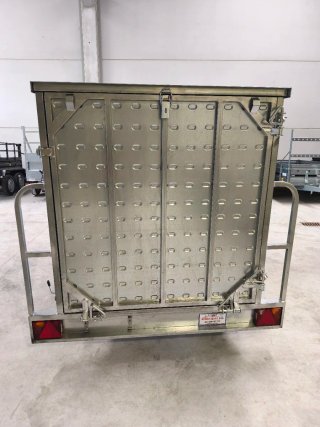 Remolque aerodinámico 1 eje 750 kg