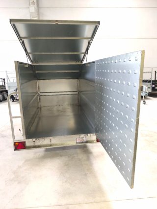 Remolque aerodinámico 1 eje 750 kg
