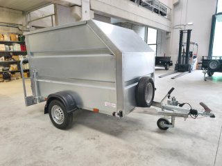 Remolque aerodinámico 1 eje 750 kg