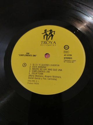 Vinilo DNI - Simplemente DNI