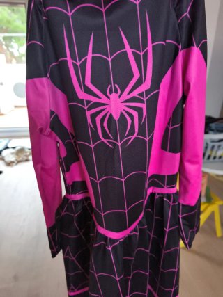 Lote 2 disfraces Superwoman y Spiderwoman T.5 años