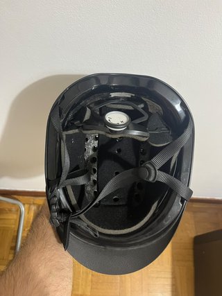 Casco Hípica Fouganza Negro Ajustable