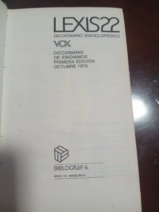 Diccionario LeXis 22