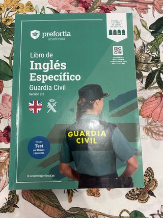 Libro ingles  Academia Prefortia