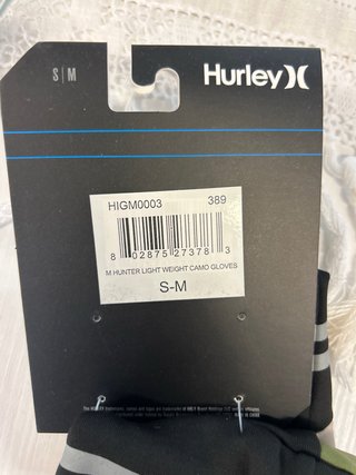 Guanti Hurley Camouflage Leggeri