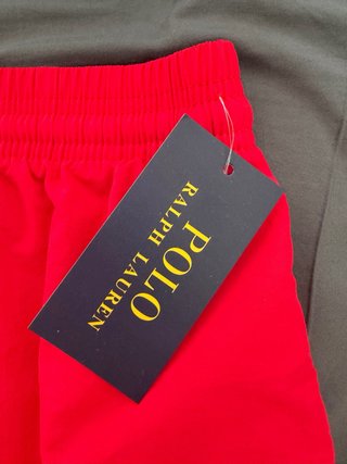 Costume da bagno Polo Ralph Lauren Rosso