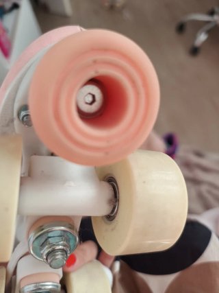 Patines Artísticos Rosas Talla 6 Niña
